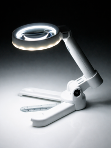 Лупа ручная, лупа настольная увеличительная с подсветкой Орбита OT-INL93